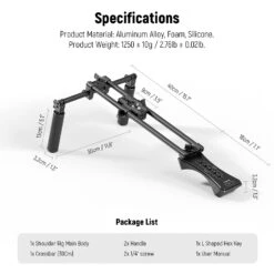 NEEWER SR004 Universal Shoulder Rig Kit 17 NEEWER SR004 Universal Shoulder Rig Kit -Photography Equipment 10102014 8