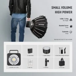 NEEWER Q4 400Ws 2.4G TTL Flash -Photography Equipment 10102061 8