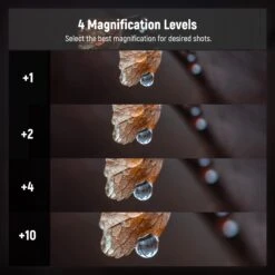 NEEWER Macro Close Up Lens Filter Kit (+1,2,4,10) -Photography Equipment 10102106 2