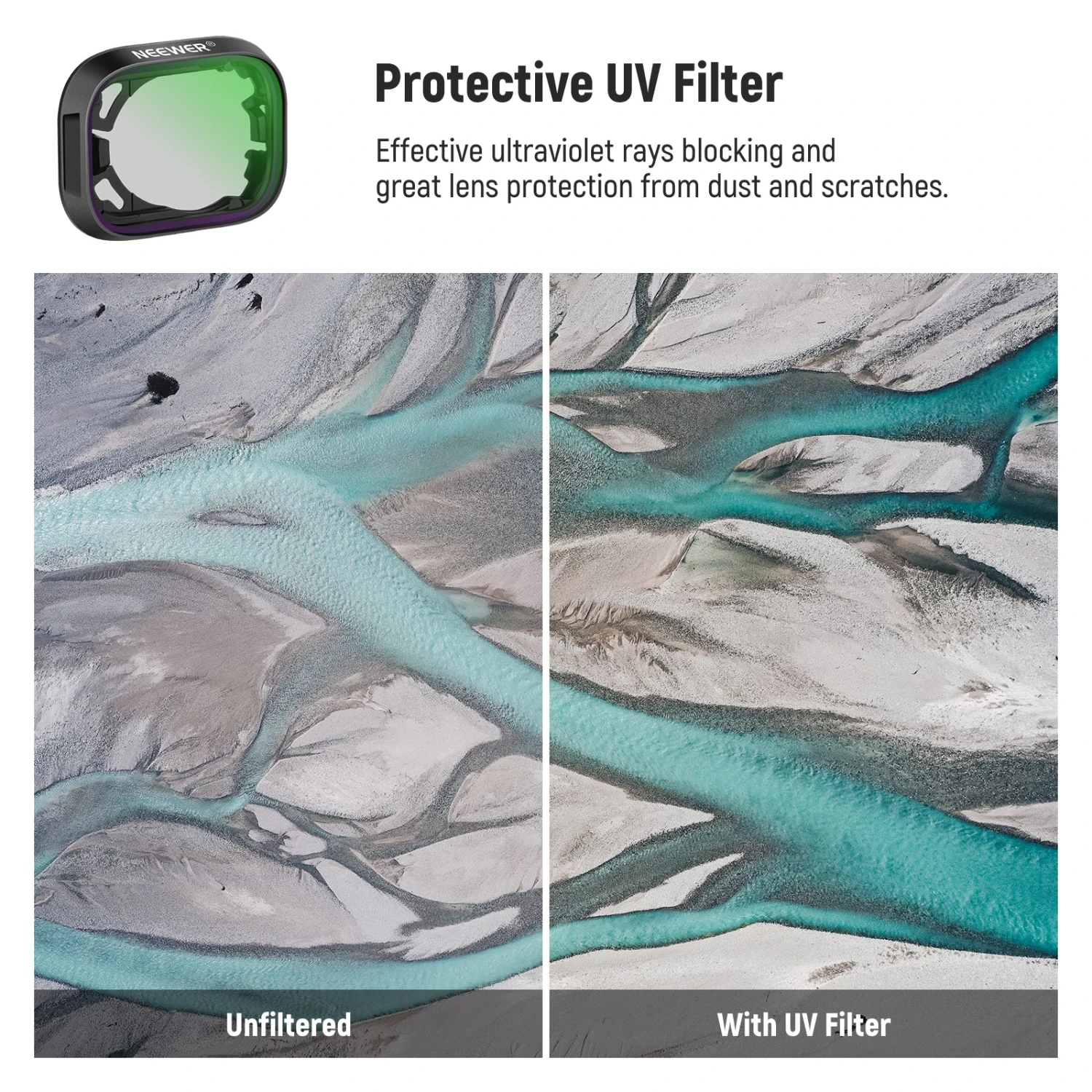 NEEWER FL24 4-Pack Variable ND Filter Kit For DJI Mini 3/Mini 3 Pro 6 NEEWER FL24 4-Pack Variable ND Filter Kit For DJI Mini 3/Mini 3 Pro - Image 6