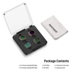 NEEWER FL24 4-Pack Variable ND Filter Kit For DJI Mini 3/Mini 3 Pro 23 NEEWER FL24 4-Pack Variable ND Filter Kit For DJI Mini 3/Mini 3 Pro -Photography Equipment 10102153 8 a7e1aea1 d235 4f80 b8e4 77e00fff5faa