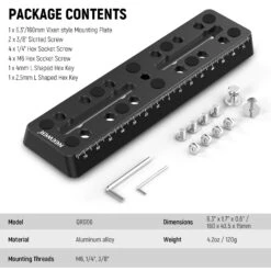 NEEWER Rail Bar Vixen Style Dovetail Plate For Telescope 20 NEEWER Rail Bar Vixen Style Dovetail Plate For Telescope -Photography Equipment 10102165 7