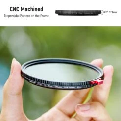 NEEWER 2 In 1 Black Diffusion 1/4 Effect With ND2-ND32 Variable ND Filter -Photography Equipment 10102189 7