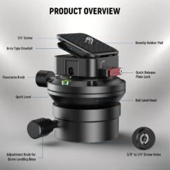 NEEWER GM13 Tripod Leveling Base 13 NEEWER GM13 Tripod Leveling Base -Photography Equipment 10102264 4