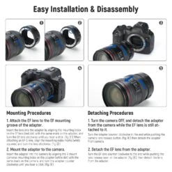 NEEWER EF To EOS R Mount Adapter -Photography Equipment 10102296 5