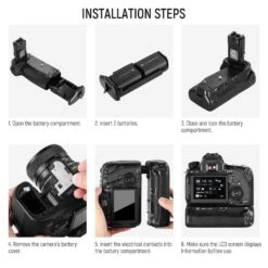 NEEWER BG-E21 Battery Grip Replacement For Canon 6D Mark II DSLR Camera -Photography Equipment 10102302 7