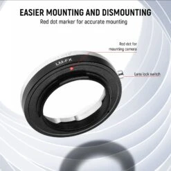 NEEWER Leica M Lens To Fujifilm X Lens Mount Adapter -Photography Equipment 10102314 5