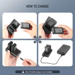 NEEWER DMW-BLK22 Replacement Battery And Charger Set 17 NEEWER DMW-BLK22 Replacement Battery And Charger Set -Photography Equipment 10102335 8