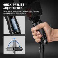 NEEWER GM14 Cold Shoe Flash Bracket Mount 11 NEEWER GM14 Cold Shoe Flash Bracket Mount -Photography Equipment 10102359 3