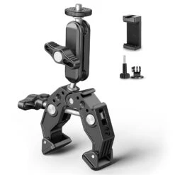 NEEWER ST83 Super Clamp With 3" Dual Ballhead Magic Arm