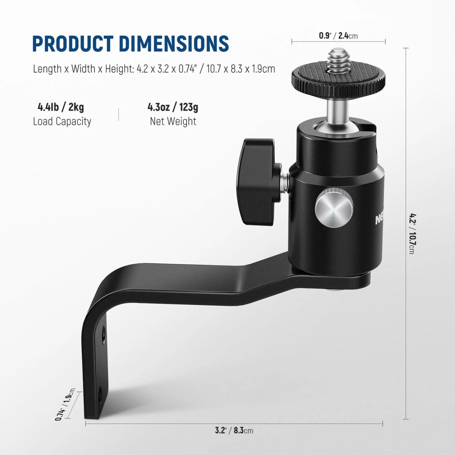 NEEWER TS007 2 Pack E Type Wall Ceiling Mount 7 NEEWER TS007 2 Pack E Type Wall Ceiling Mount - Image 7