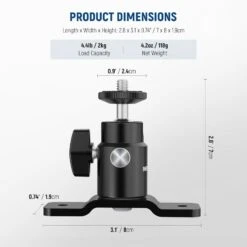 NEEWER TS008 2 Pack T Type Wall Ceiling Mount 13 NEEWER TS008 2 Pack T Type Wall Ceiling Mount -Photography Equipment 10102508 6