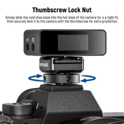 NEEWER UA030 Cold Shoe Mount Adapter For DJI Wireless Microphone 12 NEEWER UA030 Cold Shoe Mount Adapter For DJI Wireless Microphone -Photography Equipment 10102644 3