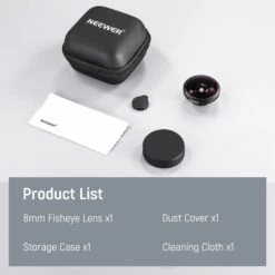 NEEWER LS-29 8mm HD Fisheye Phone Lens With 17mm Thread 17 NEEWER LS-29 8mm HD Fisheye Phone Lens With 17mm Thread -Photography Equipment 10102665 8
