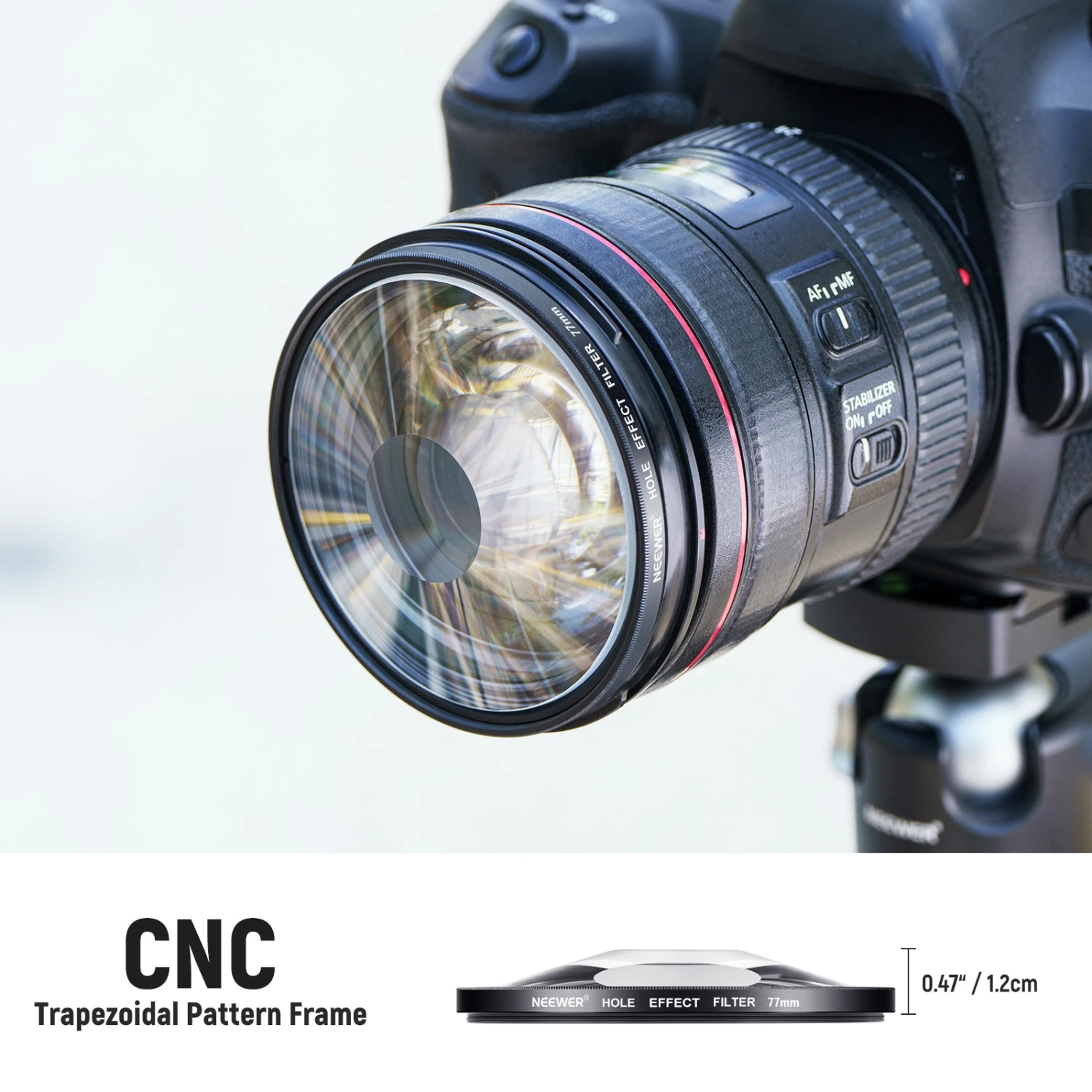 NEEWER Spiral Halo Camera Lens Filter 5 NEEWER Spiral Halo Camera Lens Filter - Image 5