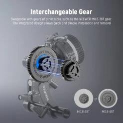 NEEWER PG007/PG006 M0.8-65T/38T Gear For Follow Focus 9 NEEWER PG007/PG006 M0.8-65T/38T Gear For Follow Focus -Photography Equipment 10102693 2