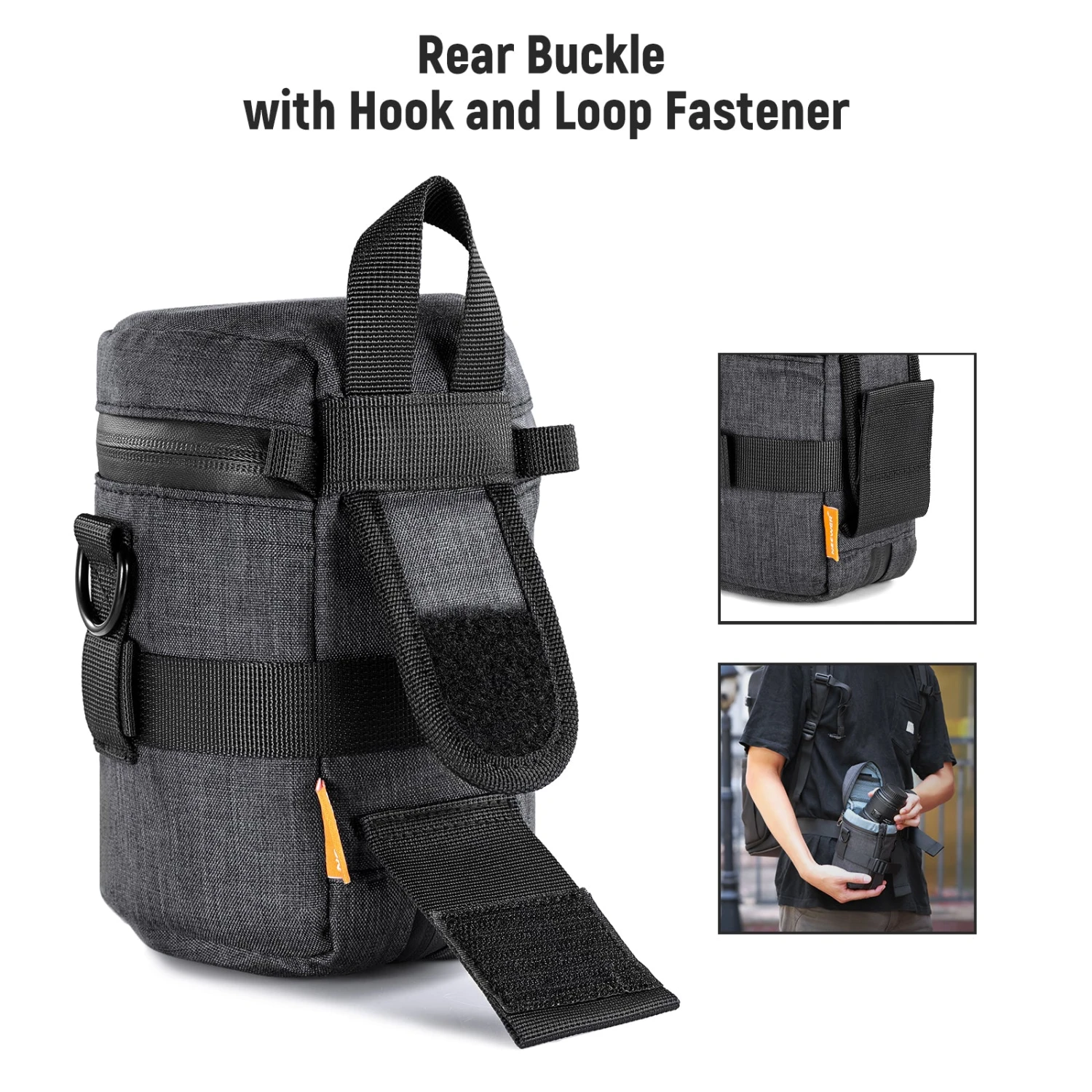 NEEWER PB006 Camera Lens Pouch For Camera Lens 5 NEEWER PB006 Camera Lens Pouch For Camera Lens - Image 5