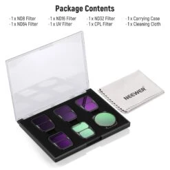 NEEWER FL-A25 6-Pack ND/CPL/UV Filter Set For DJI Air 3 -Photography Equipment 10102902 8