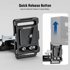 NEEWER PS007 V Mount V Lock Battery Mounting Plate -Photography Equipment 10102929 3