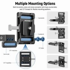 NEEWER PS007 V Mount V Lock Battery Mounting Plate -Photography Equipment 10102929 4