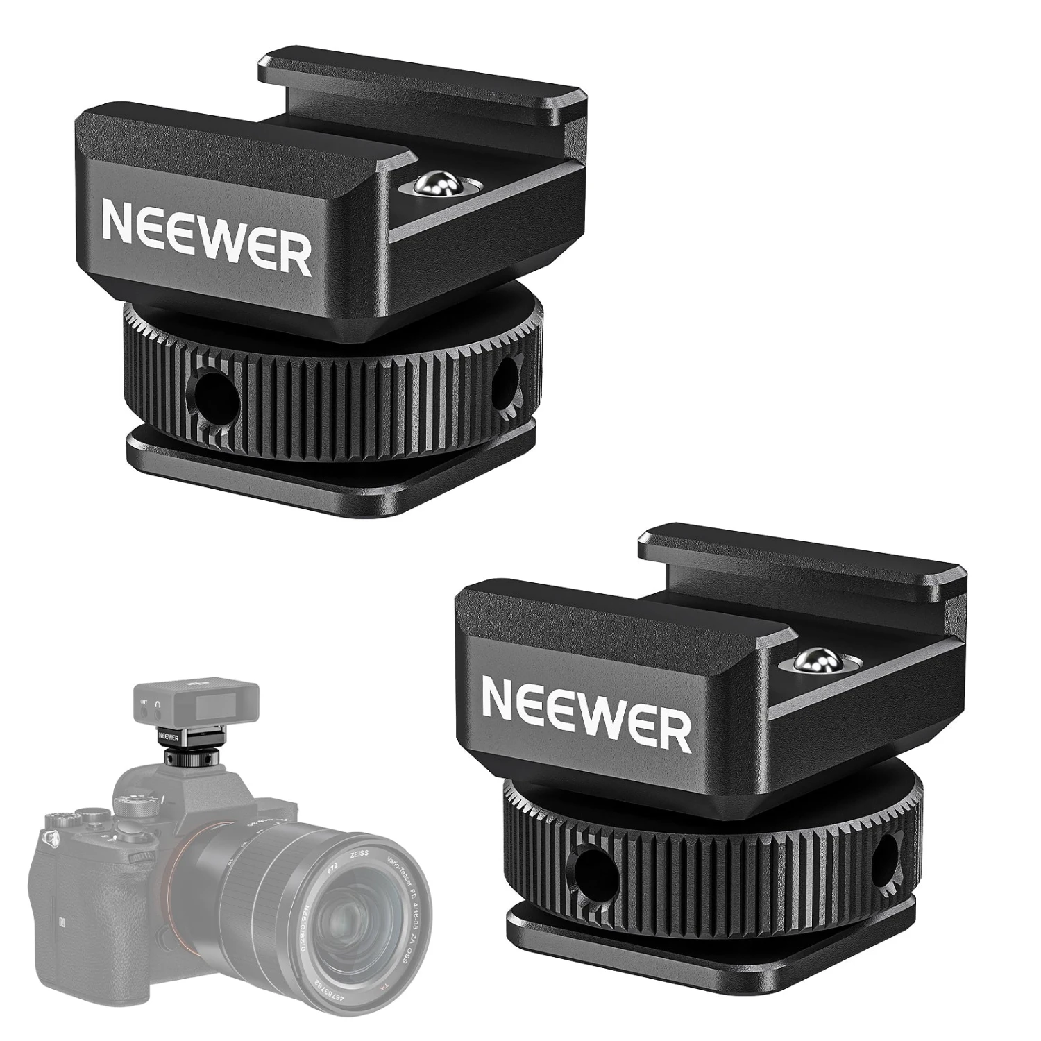 NEEWER UA030 Cold Shoe Mount Adapter For DJI Wireless Microphone 1 NEEWER UA030 Cold Shoe Mount Adapter For DJI Wireless Microphone