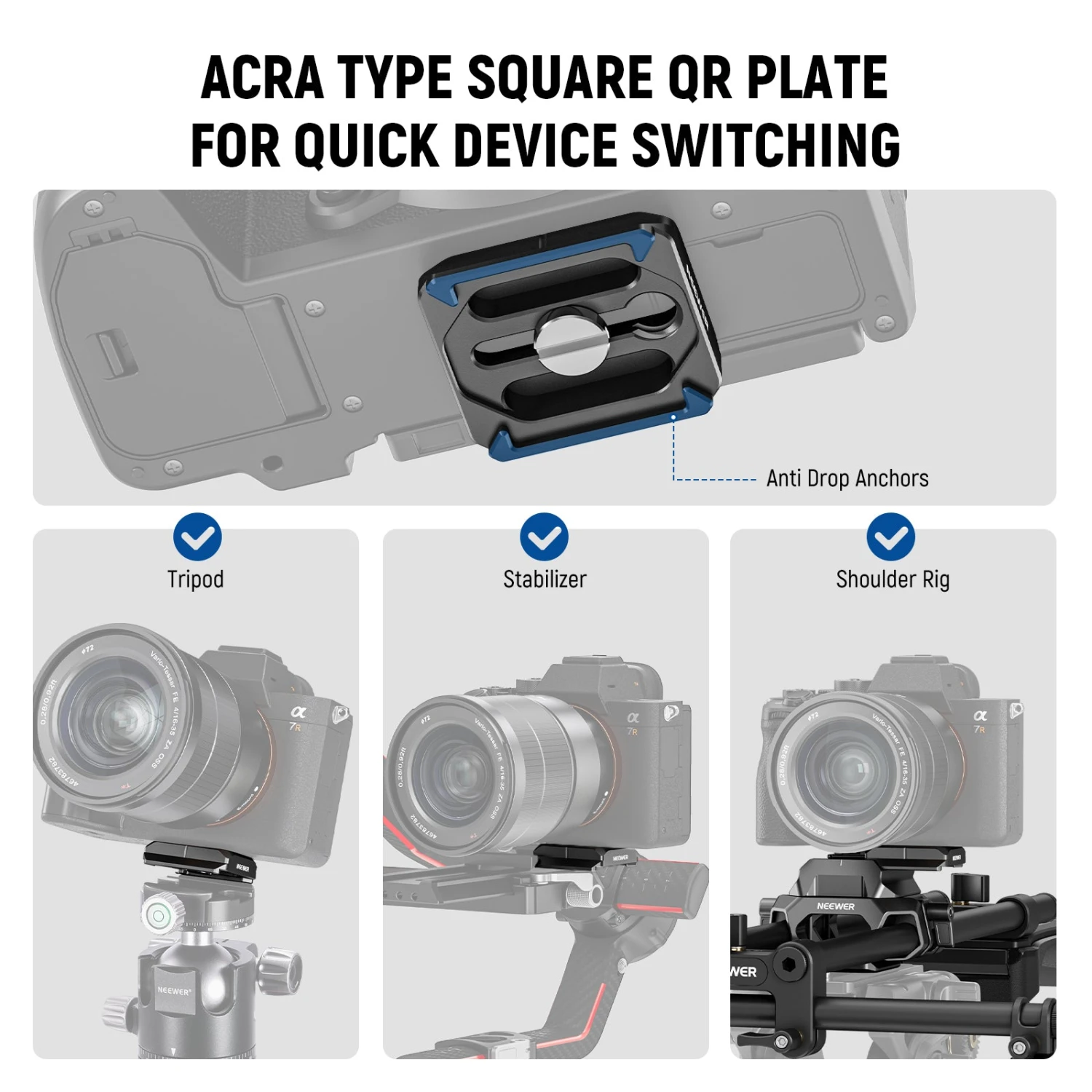 NEEWER SR007 Universal Shoulder Rig Kit 7 NEEWER SR007 Universal Shoulder Rig Kit - Image 7