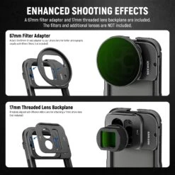 NEEWER PA023 Metal Cage For IPhone 15 Pro/ Pro Max -Photography Equipment 10103134 2