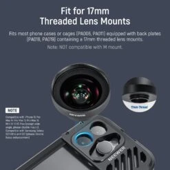 NEEWER LS-42 18mm HD 100° Wide Angle Lens With 17mm Thread -Photography Equipment 10103183 5