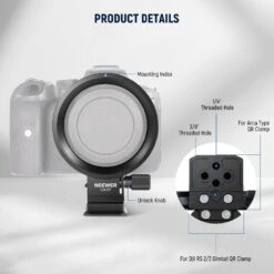 NEEWER Rotatable Camera Lens Collar For Camera -Photography Equipment 10103205 3