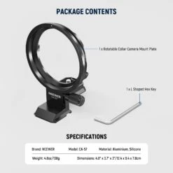 NEEWER Rotatable Camera Lens Collar For Camera -Photography Equipment 10103205 7