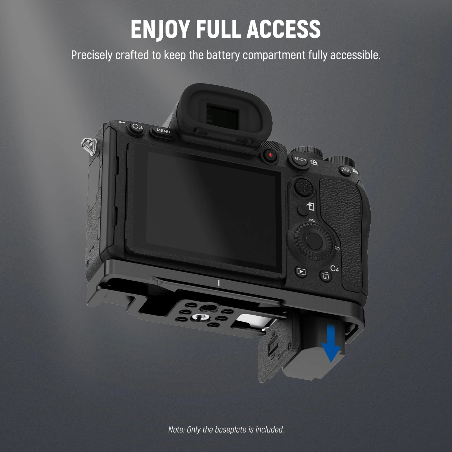 NEEWER CA004B Camera Baseplate For Sony A7 IV A7R IV A7R V A7S IIIDJI Gimbal 7 NEEWER CA004B Camera Baseplate For Sony A7 IV A7R IV A7R V A7S IIIDJI Gimbal - Image 7