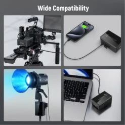 NEEWER V Mount Battery PS050E 3450mAh 50Wh 14.54V -Photography Equipment 10103412 8