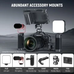 NEEWER CA064 Metal Half Camera Cage Video Rig For Nikon Zf -Photography Equipment 10103425 5