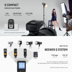 NEEWER Q300 300Ws 2.4G Outdoor Flash -Photography Equipment 10103479 4
