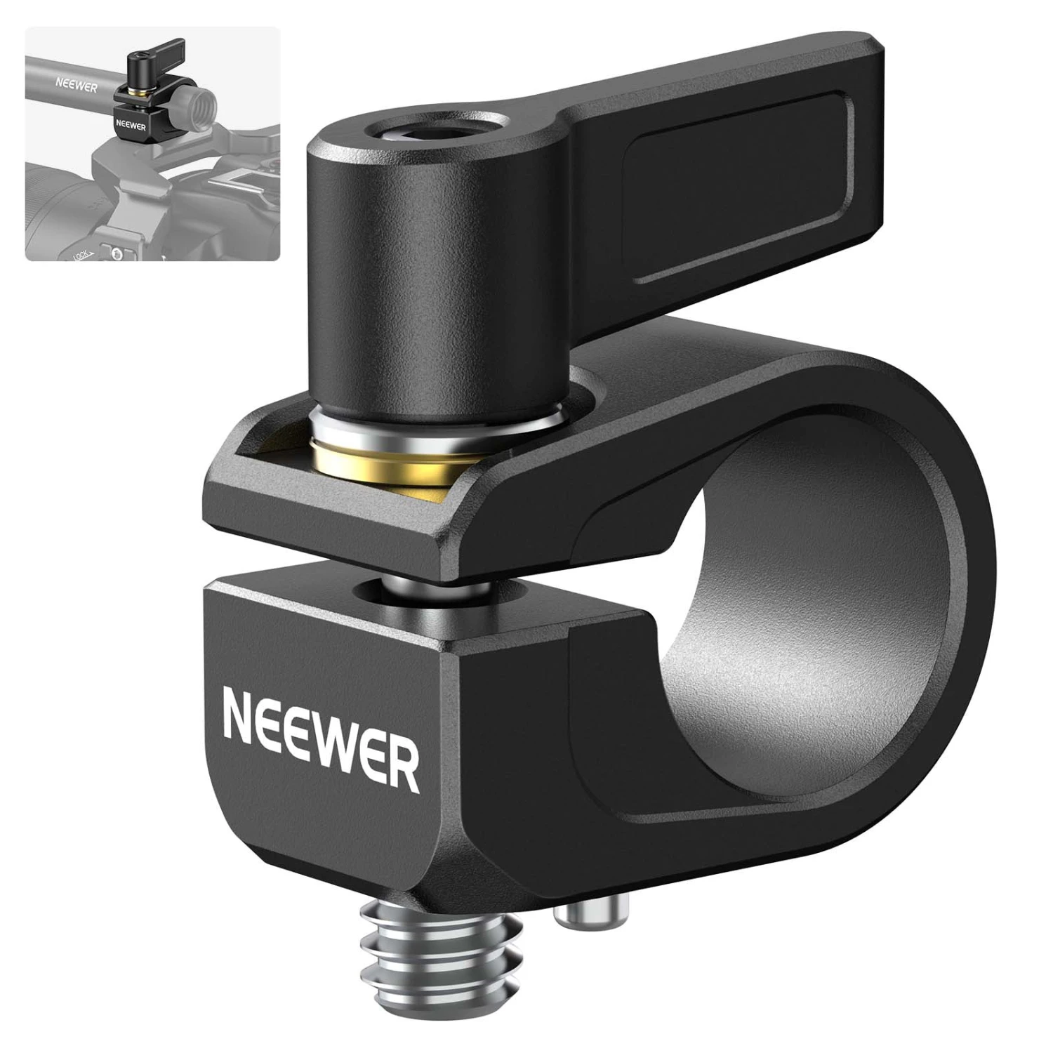 NEEWER UA052/UA053 Single LWS 15mm Rod Clamp 1 NEEWER UA052/UA053 Single LWS 15mm Rod Clamp