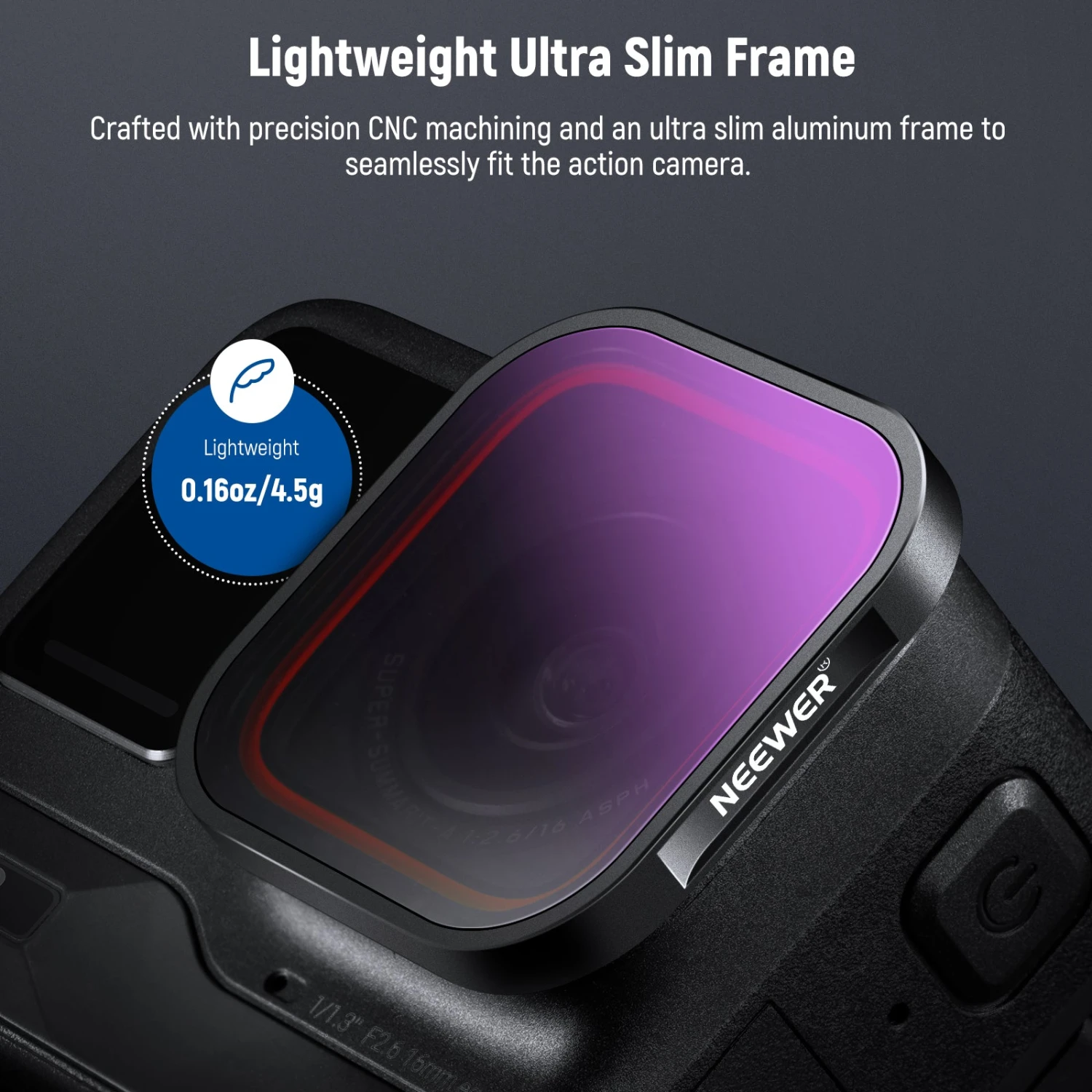 NEEWER 4 Pack ND & CPL Filter Set For Insta360 Ace Pro 8 NEEWER 4 Pack ND & CPL Filter Set For Insta360 Ace Pro - Image 8