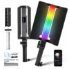 NEEWER RGB1 LED Tube Light Stick With Metal Barndoor Handle