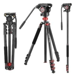 NEEWER TP72A 72" Fluid Head Video Tripod Monopod