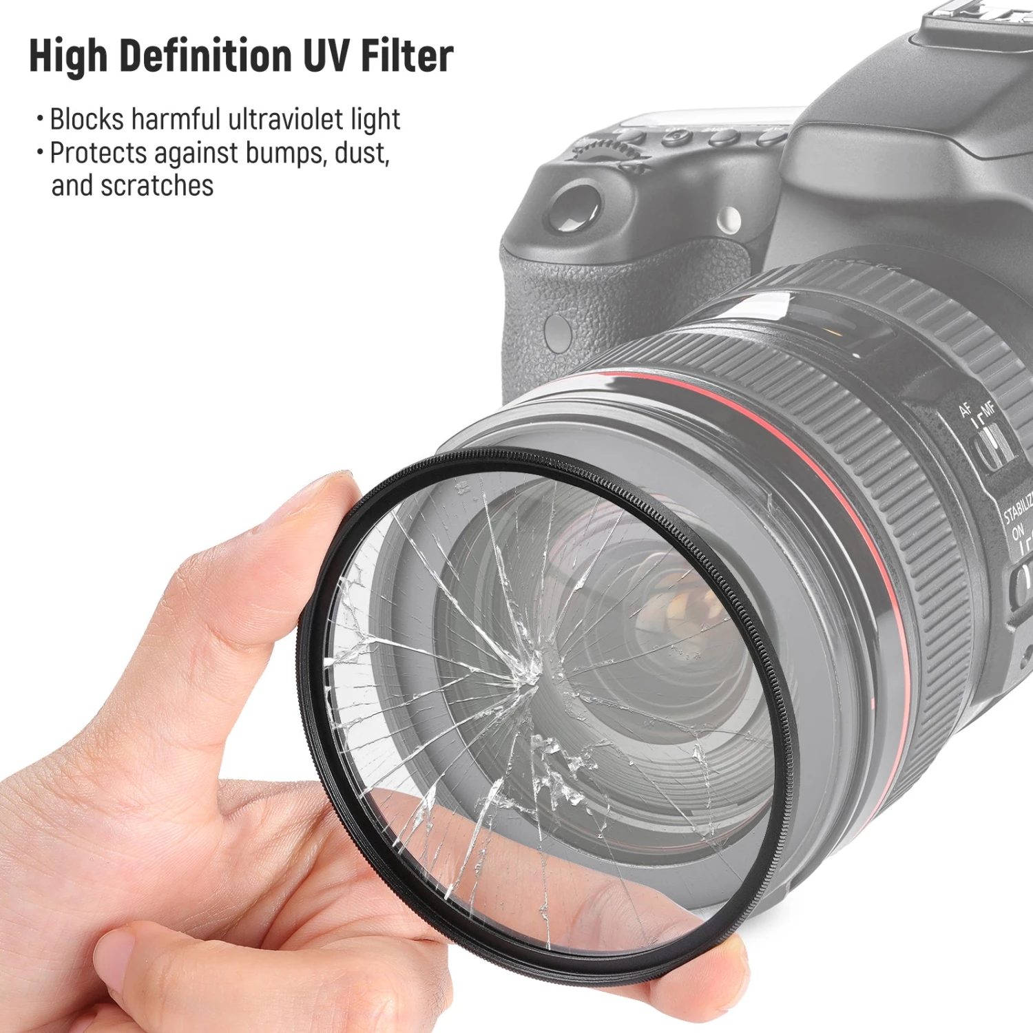 NEEWER NW SERIES A UV&CPL&ND4 Lens Filter Kit 4 NEEWER NW SERIES A UV&CPL&ND4 Lens Filter Kit - Image 4