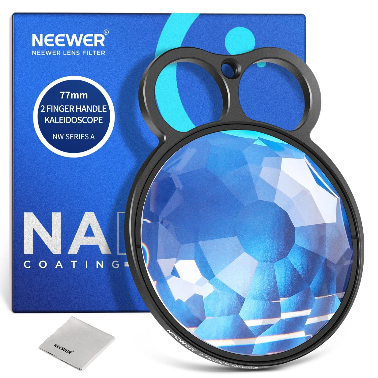 NEEWER 77mm Handheld Kaleidoscope Prism Lens Filter 1 NEEWER 77mm Handheld Kaleidoscope Prism Lens Filter