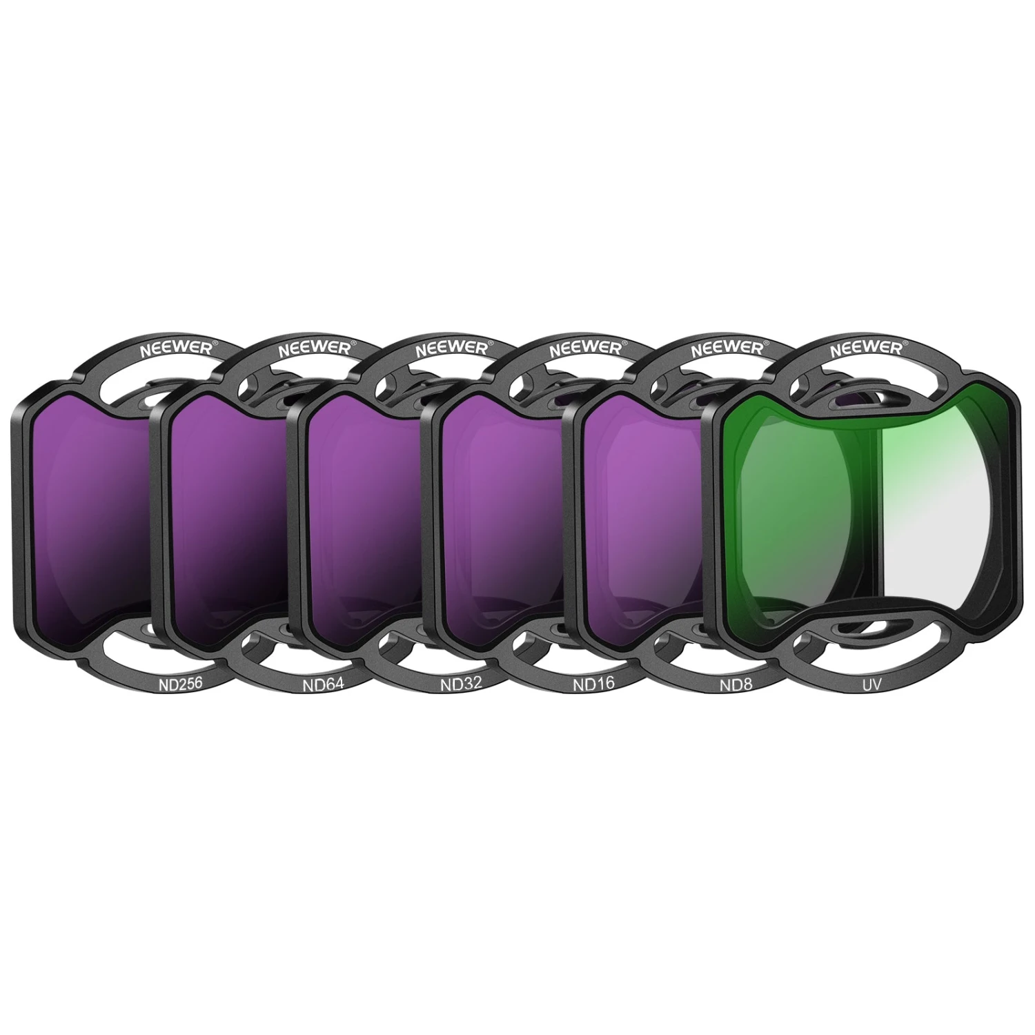 NEEWER FL-A28 6-Pack Snap-On ND & UV Filter Set For DJI Avata 2 1 NEEWER FL-A28 6-Pack Snap-On ND & UV Filter Set For DJI Avata 2