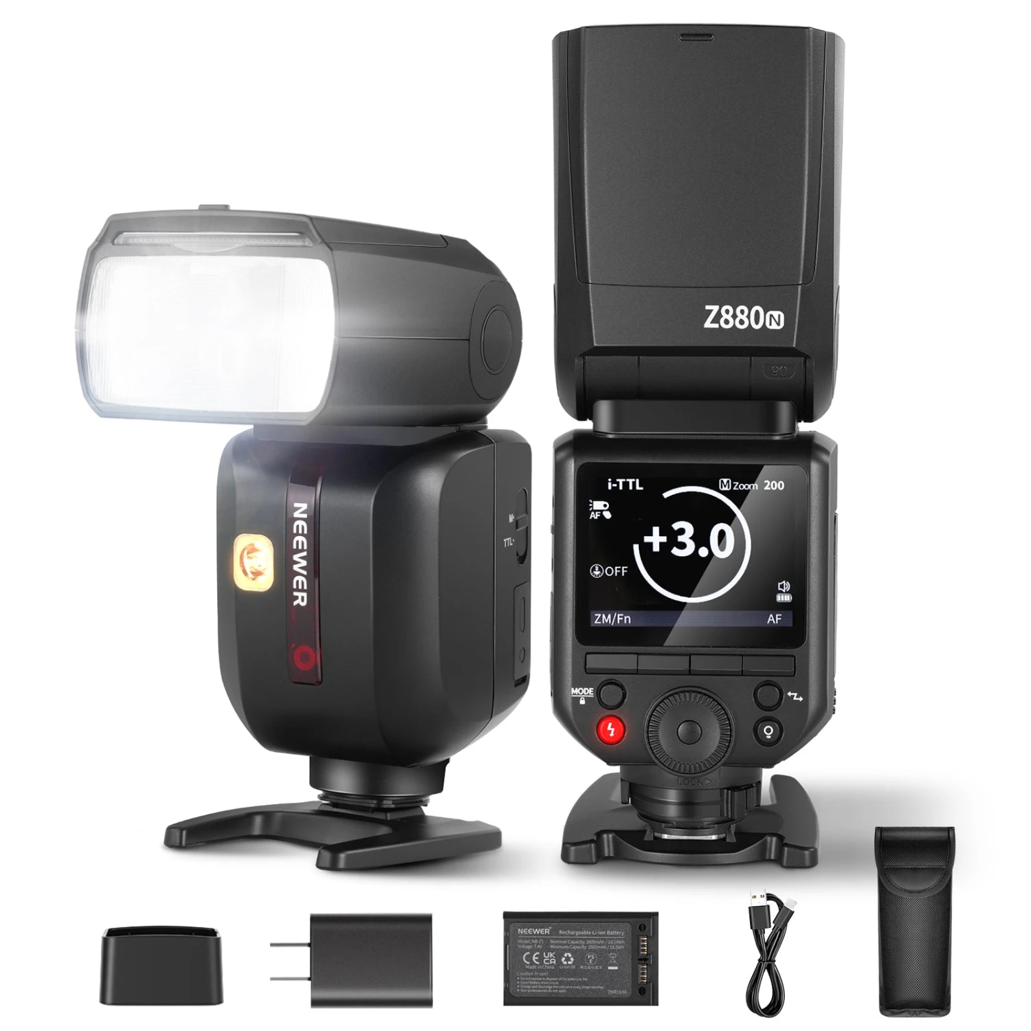 NEEWER Z880 2.4G TTL Camera Flash Speedlite For Canon/Nikon/Sony 1 NEEWER Z880 2.4G TTL Camera Flash Speedlite For Canon/Nikon/Sony