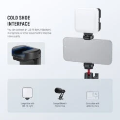 NEEWER T72 Mini Flexible Tripod With Remote -Photography Equipment 10104469 5