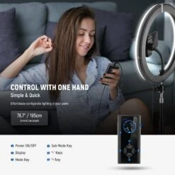 NEEWER RH12B 12" 24W High Power LED Ring Light 16 NEEWER RH12B 12" 24W High Power LED Ring Light -Photography Equipment 10104577 6