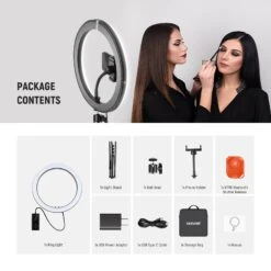 NEEWER RH12B 12" 24W High Power LED Ring Light 17 NEEWER RH12B 12" 24W High Power LED Ring Light -Photography Equipment 10104577 8