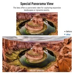 NEEWER LS-57 200° Fish Eye VR Lens With 17mm Thread Phone Lens Clip -Photography Equipment 10104620 2