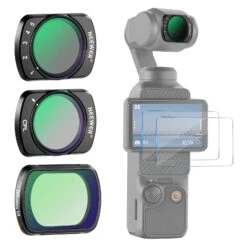 NEEWER FL-89 3-Pack Magnetic ND Filter Set For DJI Osmo Pocket 3