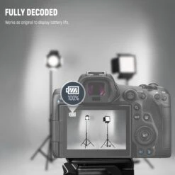 NEEWER 2400mAh LP-E6P LP-E6 LP-E6N LP-E6NH Replacement Battery With Type C 15 NEEWER 2400mAh LP-E6P LP-E6 LP-E6N LP-E6NH Replacement Battery With Type C -Photography Equipment 10105007 6