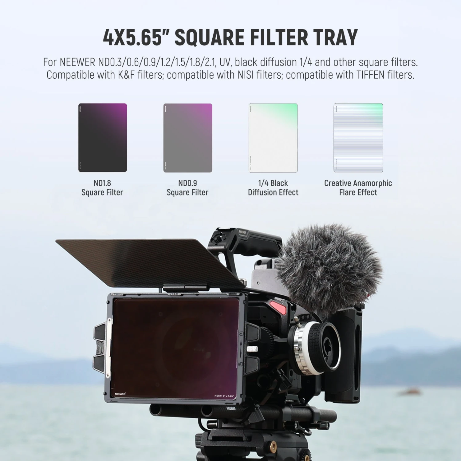 NEEWER PG009 Mini Matte Box Kit 2 NEEWER PG009 Mini Matte Box Kit - Image 2