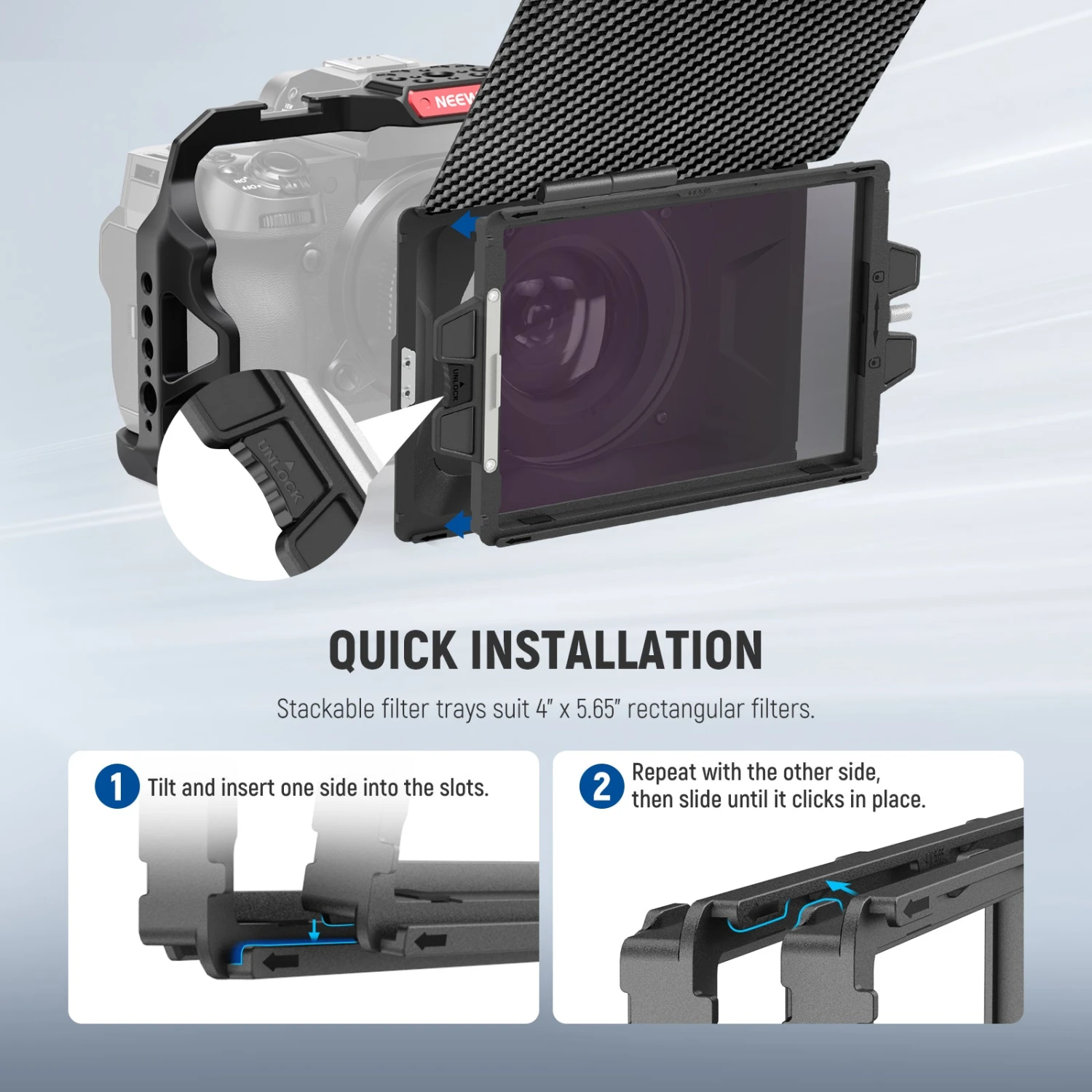 NEEWER PG009 Mini Matte Box Kit 6 NEEWER PG009 Mini Matte Box Kit - Image 6